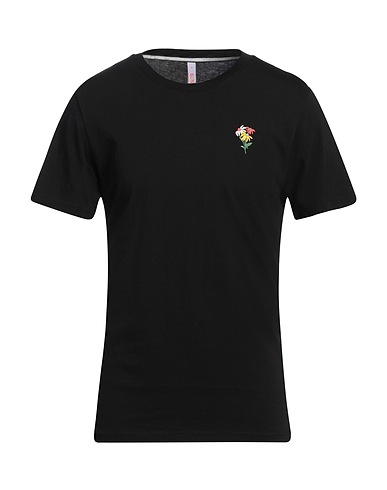 SUN 68 T-shirt Black 100% Cotton