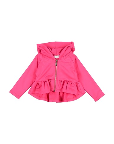 FUN & FUN Hooded track jacket  Fuchsia 95% Cotton, 5% Elastane