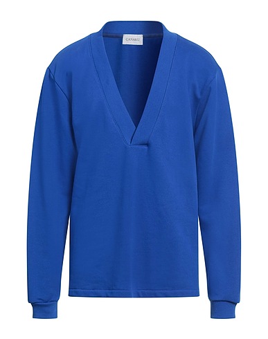 ÇANAKU Sweatshirt Bright blue 100% Cotton