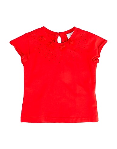 FUN & FUN T-shirt Rosso 95% Cotone, 5% Elastan
