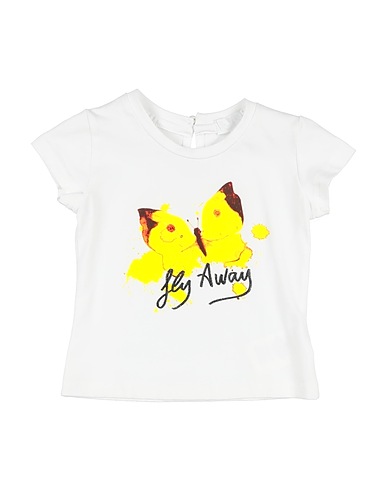 FUN & FUN T-shirt White 95% Cotton, 5% Elastane