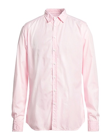 (#) 65 Striped shirt Pink 100% Cotton