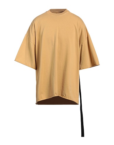 DRKSHDW by RICK OWENS T-shirt Senape 100% Cotone