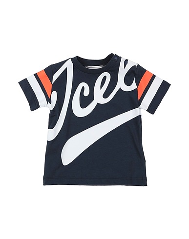 ICEBERG T-shirt Navy blue 100% Cotton