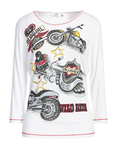BLUGIRL T-shirt White 92% Modal, 8% Elastane