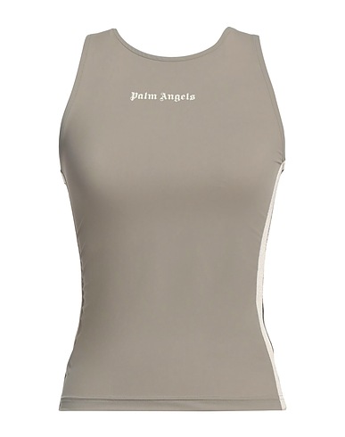 PALM ANGELS Vest Sage green 59% Polyamide, 41% Elastane, Polyester