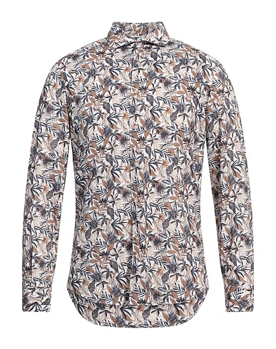 SALI & TABACCHI Linen shirt White 55% Linen, 45% Cotton