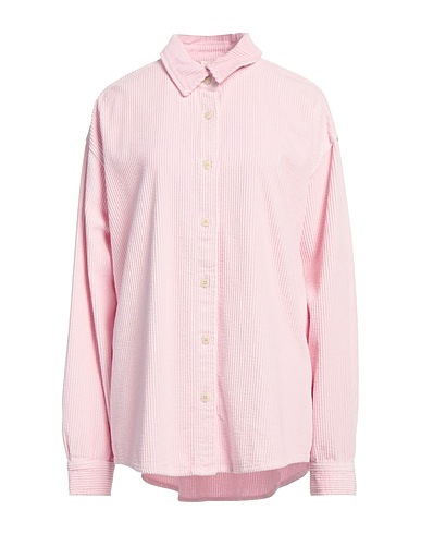 AMERICAN VINTAGE Solid colour shirts & blouses Light pink 100% Cotton