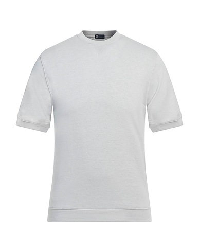 HINDUSTRIE Felpa Grigio chiaro 98% Cotone, 2% Poliammide