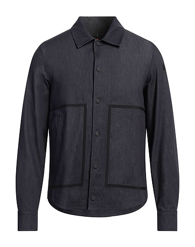 RRD Denim shirt Blue 58% Cotton, 37% Polyamide, 5% Elastane
