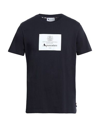 AQUASCUTUM ACTIVE T-shirt Blu notte 100% Cotone