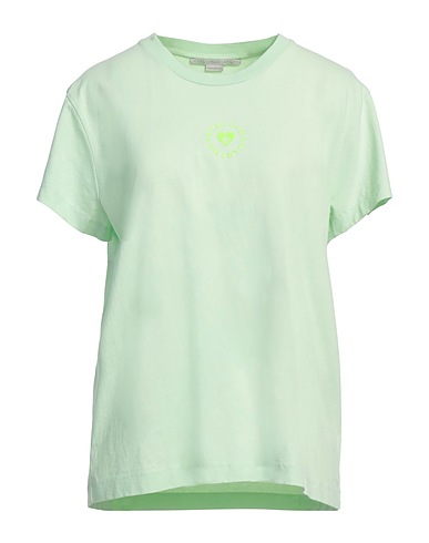 STELLA McCARTNEY T-shirt Verde chiaro 100% Cotone