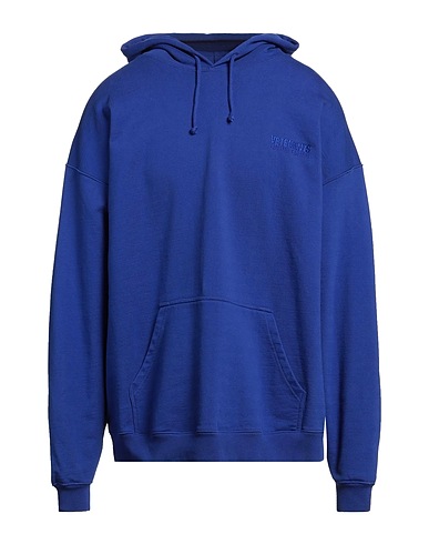 VETEMENTS Felpa Blu 80% Cotone, 20% Elastan, Poliestere