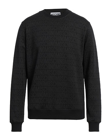 MOSCHINO Sweatshirt Black 66% Cotton, 34% Polyester