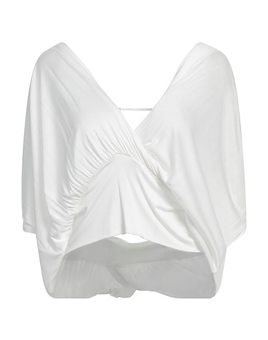 JUCCA Top Bianco 100% Viscosa