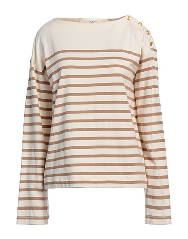 RAG & BONE T-shirt Ivory 100% Cotton