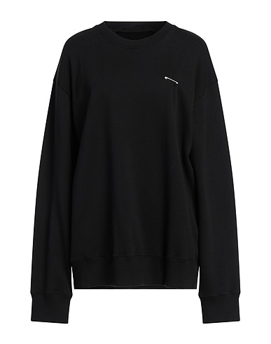 MM6 MAISON MARGIELA スウェット ブラック コットン 100%