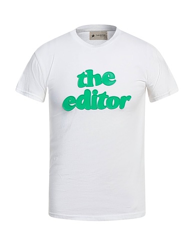 THE EDITOR T-shirt White 100% Cotton
