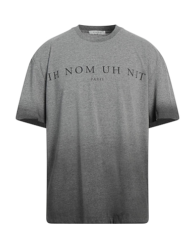 IH NOM UH NIT T-shirt Grey 100% Cotton, Elastane