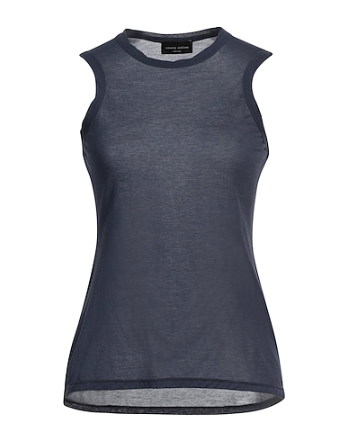 ROBERTO COLLINA T-shirt BLU NOTTE 70% Cotton, 30% Polyamide