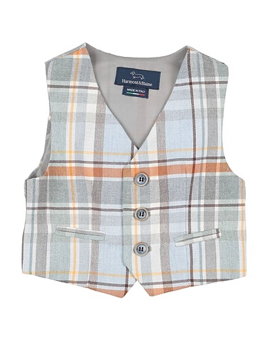 HARMONT & BLAINE Waistcoat Sky blue 55% Cotton, 45% Polyester