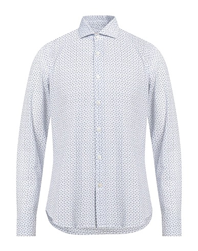 GHIRARDELLI Patterned shirt Blue 100% Cotton