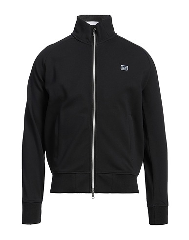 SUN 68 Sweatshirt Black 92% Cotton, 8% Elastane
