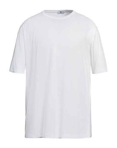 KIRED Basic T-shirt White 92% Cotton, 8% Elastane
