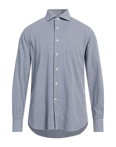 ALESSANDRO GHERARDI Patterned shirt BLU 100% Cotton