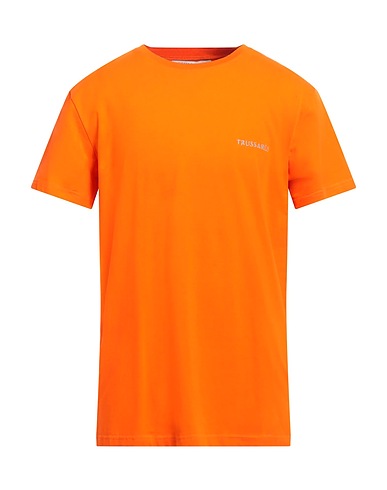 TRUSSARDI T-shirt Arancione 95% Cotone, 5% Elastan