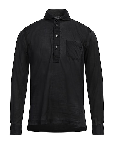 BRIAN DALES Solid color shirt 100% Cotton