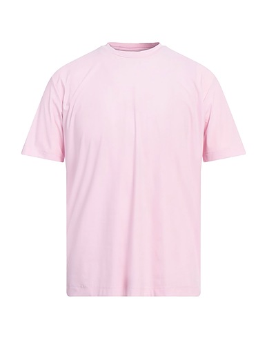 MAZZARELLI Basic T-shirt Pink 75% Polyamide, 25% Elastane