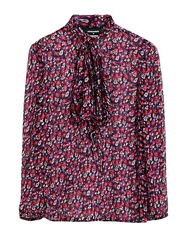 DSQUARED2 Silk top Black 100% Silk