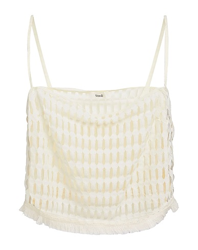 SUOLI Top Avorio 72% Cotone, 28% Poliammide