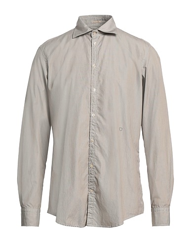 MASSIMO ALBA Striped shirt Beige 100% Cotton