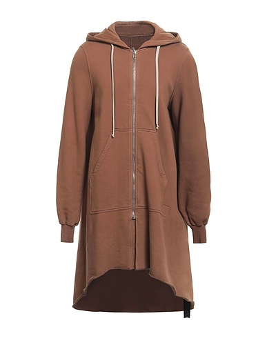 DRKSHDW by RICK OWENS Felpa Khaki 100% Cotone