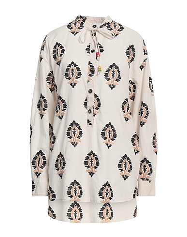 BAZAR DELUXE Top Beige 65% Cotton, 35% Polyester