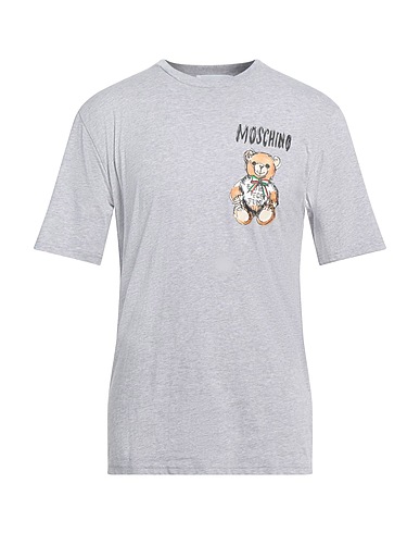 MOSCHINO T-shirt Light grey 100% Cotton