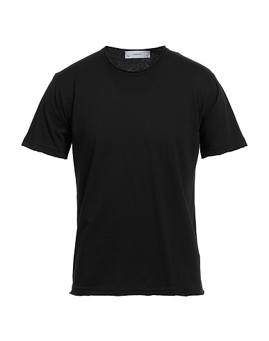 MACIEL Basic T-shirt Black 100% Cotton