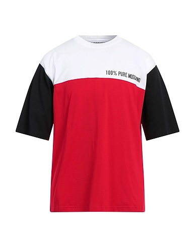 MOSCHINO T-shirt Red 100% Cotton