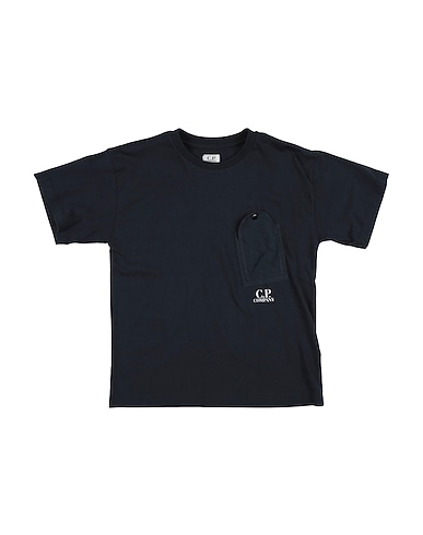 C.P. COMPANY UNDERSIXTEEN T-shirt BLU NAVY 100% Cotton, Elastane, Polyamide