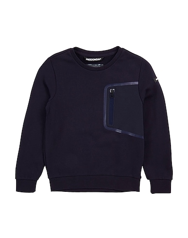 FREEDOMDAY Sweatshirt Midnight blue 100% Cotton, Polyester