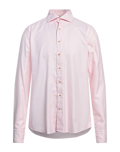 STENSTRÖMS Solid colour shirt Light pink 100% Cotton