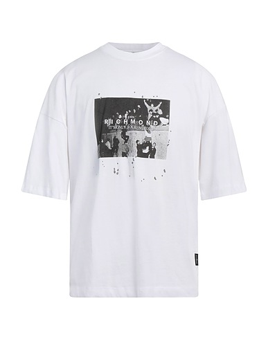 JOHN RICHMOND T-shirt White 100% Cotton