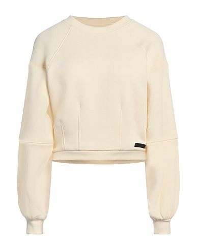 JOHN RICHMOND Sweatshirt Cream 86% Cotton, 14% Polyester