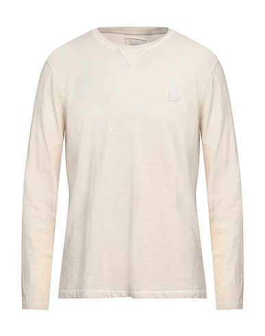 BETTER RICH Basic T-shirt Beige 95% Cotton, 5% Elastane