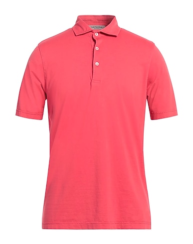 LA FILERIA ポロシャツ コーラル コットン 100%