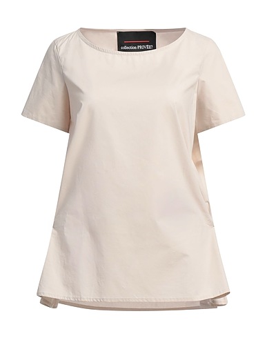 COLLECTION PRIVĒE? Top Beige 100% Cotton