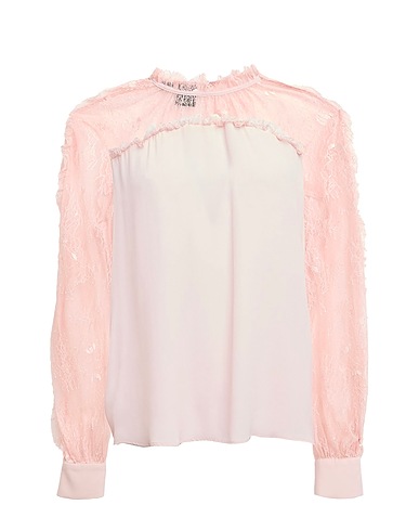 PINKO Top Rosa chiaro 70% Acetato, 30% Seta