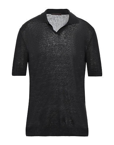 VIADESTE Jersey Negro 100% Lino